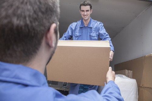 Removal van ready for a same-day move in Kingston Upon Thames