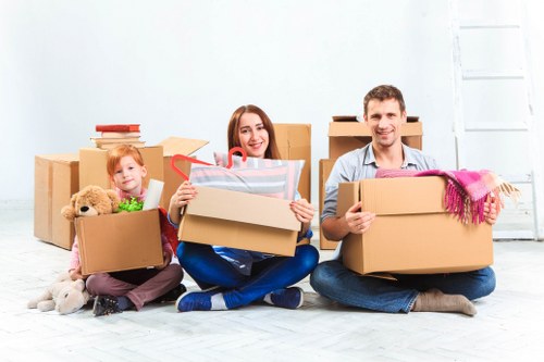 Van loading with safety-focused moving team in Kingston upon Thames