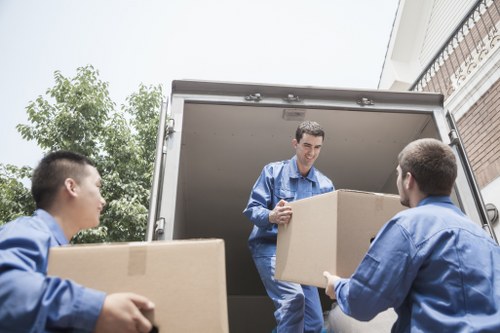 Loading furniture during home moves in Kingston upon Thames