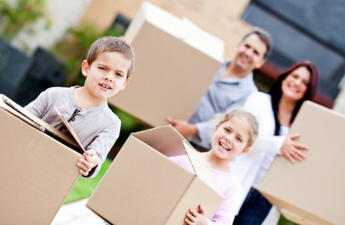 Packing company in Kingston upon Thames wrapping fragile household items securely