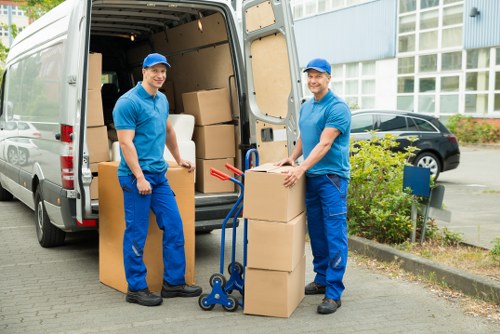 Careful packing of fragile items for a Kingston upon Thames move