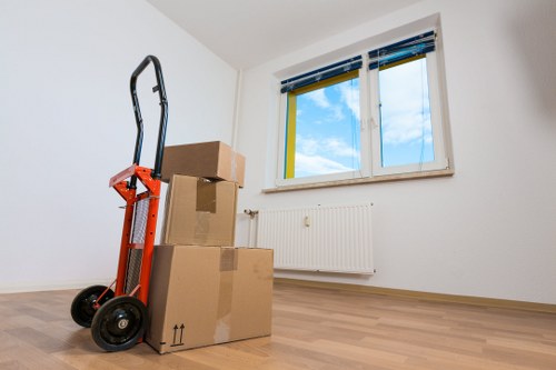 Packing and loading service for a local house removal