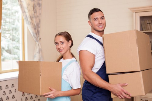 Experienced house removalists planning a residential move in Kingstonuponthames