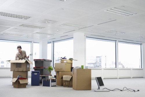 Spacious moving van for home and office removals in Kingston upon Thames