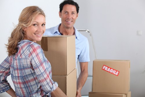 Careful loading of household furniture for transport in Kingston upon Thames